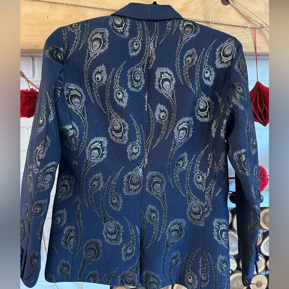 Mr Turk peacock jacket size 36 NWT - Picture 8 of 9